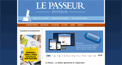 Desktop Screenshot of le-passeur-editeur.com